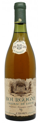 Château DE LOYSE  1950 - BOURGOGNE BLANC 1950