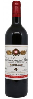 Château CROIZET BAGES  2001