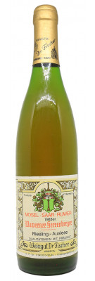Dr Fischer- Wawerner Herrenberger Riesling Auslese GK - Golden Kapsule 1983