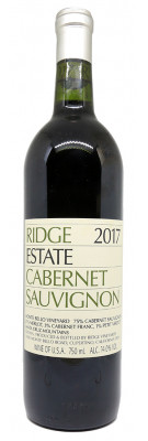 Ridge Vineyards - Estate Cabernet Sauvignon 2017