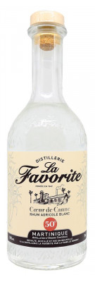 LA FAVORITE - Rhum Blanc - Coeur de canne - Edition 2021 - 50 %