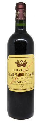 Château BEL AIR MARQUIS D'ALIGRE 2010