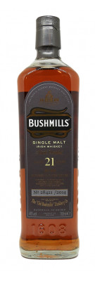 BUSHMILLS - 21 ans - Coffret - 40%
