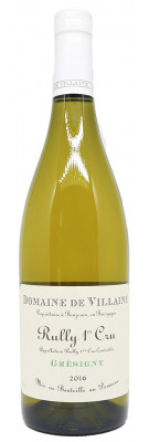 RULLY 1ER CRU GRESIGNY  DOMAINE DE VILLAINE 2016 Bon avis achat au meilleur prix caviste bordeaux 