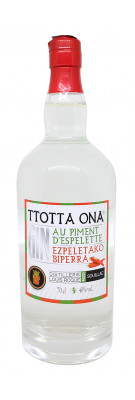Distillerie Louis Roque - Ttotta Ona - Gin au Piment D'Espelette - 40%