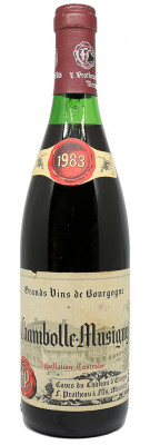 PROTHEAU & FILS - CHAMBOLLE MUSIGNY  1983 avis meilleur prix bon caviste bordeaux