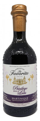LA FAVORITE - Rhum hors d'âge - Cuvée Privilège LuLu - 45%
