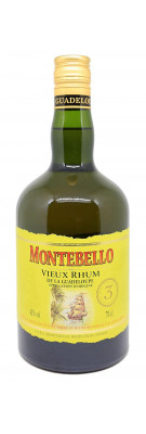 MONTEBELLO - Rhum vieux - 3 ans - 42%