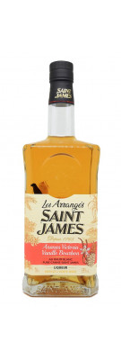 SAINT JAMES - Arrangé Ananas et Vanille Bourbon - 35%