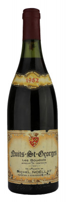 NUITS SAINT GEORGES 1ER CRU AUX BOUDOTS MICHEL NOËLLAT 1982 rare pas cher vieux millesimes 