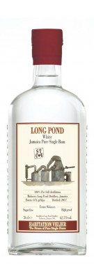 RHUM de JAMAIQUE - HABITATION VELIER - Rhum blanc - LONG POND - STCE - 62,5%  achat pas cher meilleur prix avis bon 