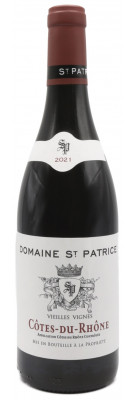 Domaine St Patrice - Vieilles Vignes - Côtes du Rhône 2021