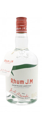 RHUM JM agricole blanc bio Juste Macouba 2022