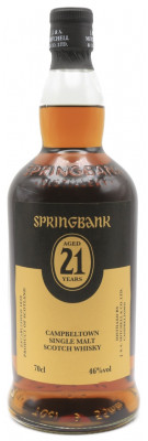  SPRINGBANK - 21 ans - Bottled 2025 - 46%