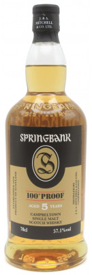 SPRINGBANK - 5 ans - 100 Proof - 57.1% Edition 2025