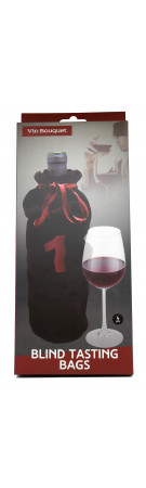 Lot de 4 chaussettes de dégustation à l'aveugle - Vin Bouquet