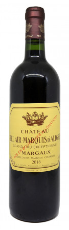 Château BEL AIR MARQUIS D'ALIGRE 2016