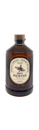  BACANHA - Sirop Français Bio Brut - Menthe