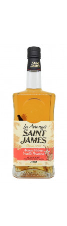 SAINT JAMES - Arrangé Ananas et Vanille Bourbon - 35%