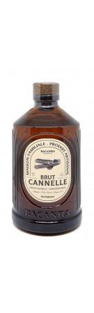 BACANHA - Sirop Français Bio Brut - Cannelle