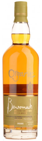 Whisky BENROMACH - Organic - 43%  Bon avis achat au meilleur prix caviste bordeaux
