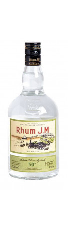 RHUM JM - Rhum agricole blanc - 50%  pas cher