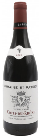 Domaine St Patrice - Vieilles Vignes - Côtes du Rhône 2021