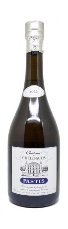 Pastis - Château des Creissauds - Millésime 2022 - Sans Coffret Bois - 45%