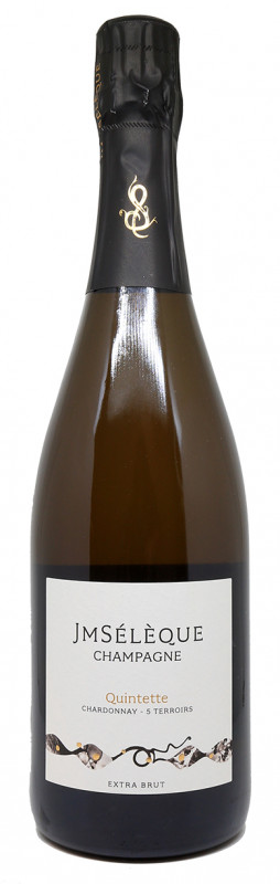 Champagne, J-M S&eacute;l&egrave;que, Quintette, Extra Brut, Chardonnay, Vertus, Pierry, Dizy, Mardeuil