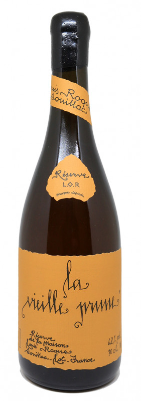 Bouteille Maison Louis Roque La Vieille Prune, alambic en cuivre, vergers de prunes, f&ucirc;ts de ch&ecirc;ne, artisanat, Sud-Ouest, distillation lente