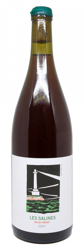 bouteille Mas Mellet Les Salines Ros&eacute; 2024, teinte ros&eacute; saumon profond