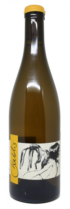 bouteille de Chablis Vent d&rsquo;Ange 2022, Domaine Pattes Loup, vin blanc de Bourgogne, chardonnay bio, vin naturel, mise tardive