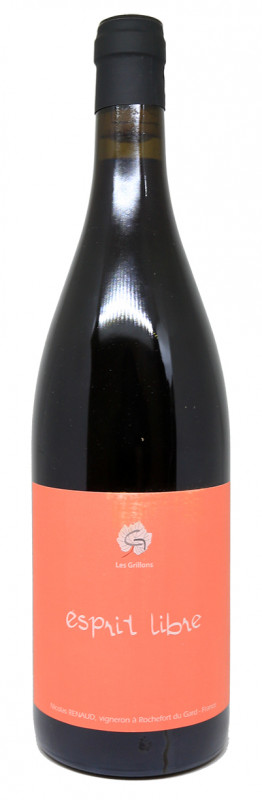 bouteille de Esprit Libre 2024, Clos des Grillons