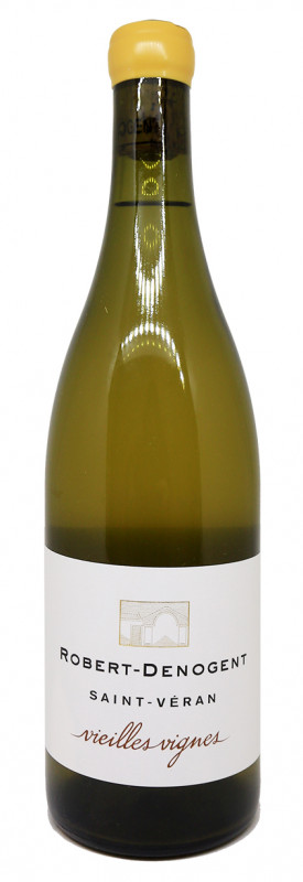 bouteille de vin blanc, Domaine Robert Denogent, Saint-V&eacute;ran Vieilles Vignes 2022, Chardonnay, vin naturel, Bourgogne, M&acirc;connais, vieilles vignes