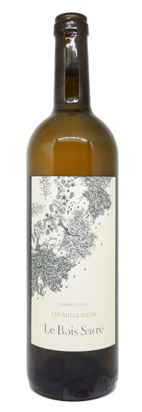 bouteille de vin blanc, Le Bois Sacr&eacute;, Les Mille Pieds 2022